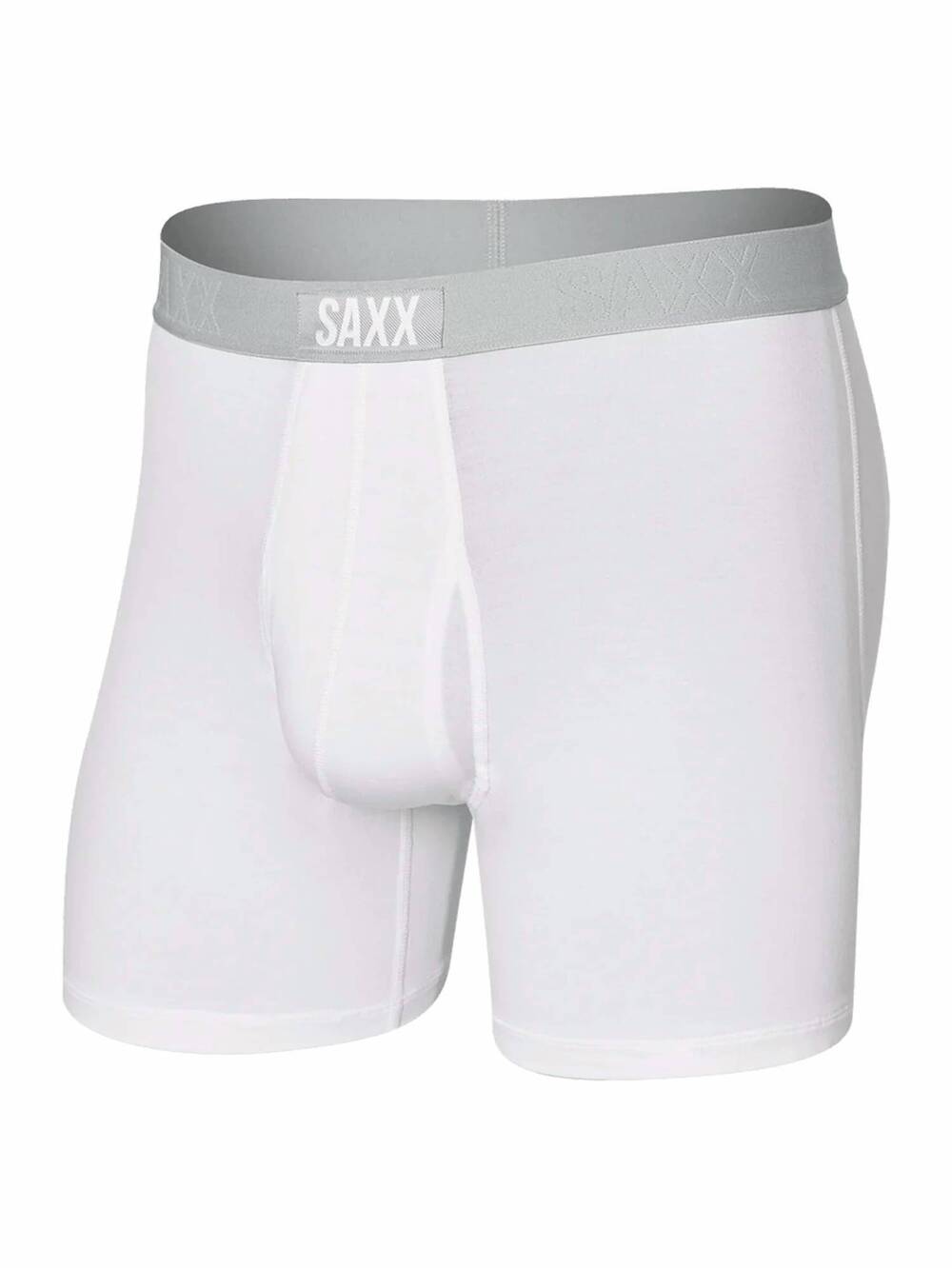 NEW SAXX men's ultra soft boxer brief in white